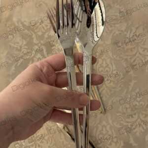 سرویس قاشق چنگال 30 نفره استیل – 288s